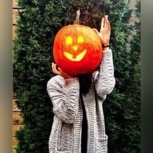 Line The Label “Curtis” Cardigan Open Knit Cardigan ASO Meghan Markle - RARE